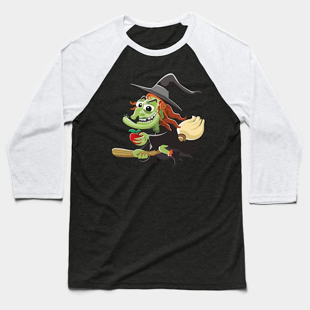 Witch offers you an apple Baseball T-Shirt by rueckemashirt